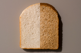 A slice of bread