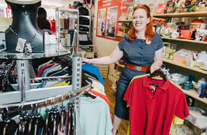 Volunteering at BHF shop