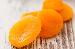 Dried apricots