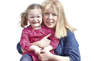 Helen Norris and her daughter