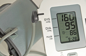 Blood pressure reading