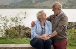 Sue and Tim Hawkesworth on holiday