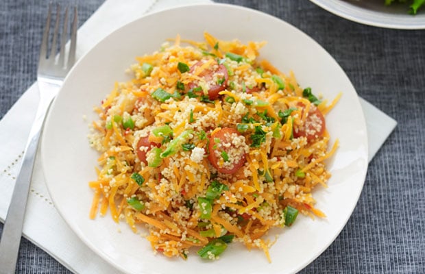 Carroty couscous salad