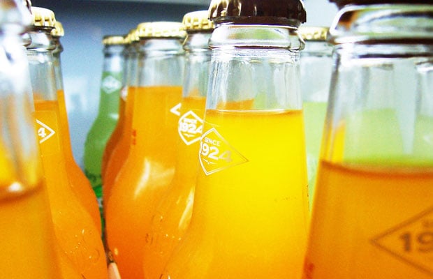 Sugar-sweetened fizzy drinks