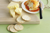 cheese and crackers