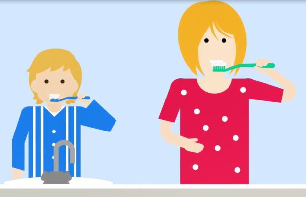 Oral health animation