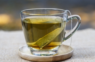 Cup of green tea