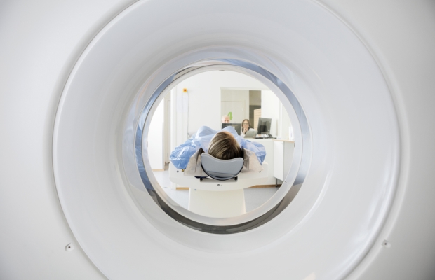 A CT scanner