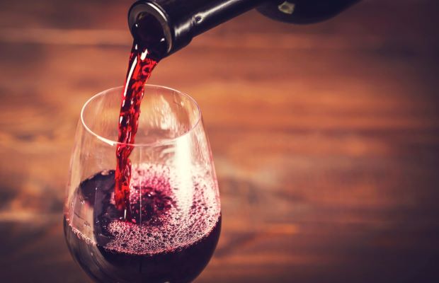 Glass of wine