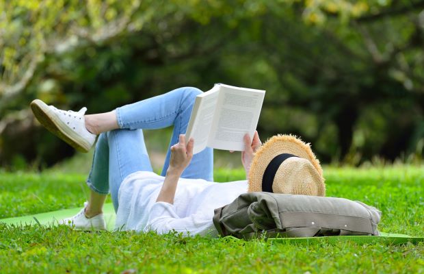 Woman reading