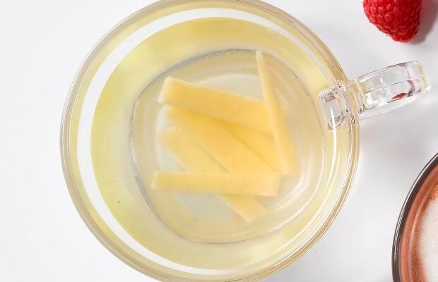 Fresh ginger tea