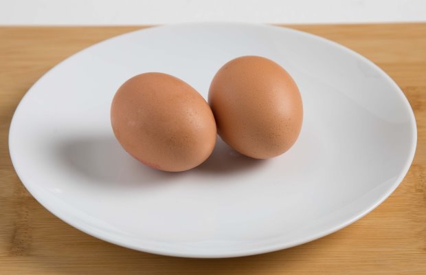 Two eggs