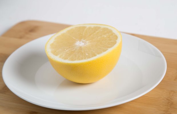 Half a grapefruit