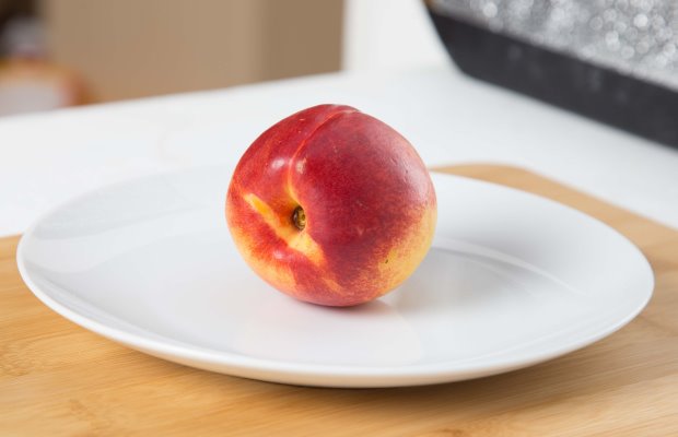 One whole nectarine