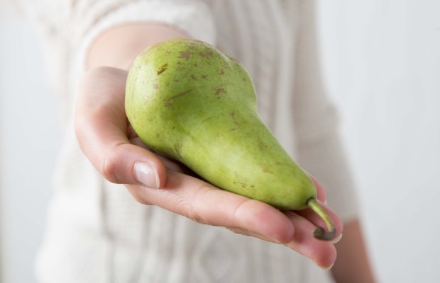 One whole pear