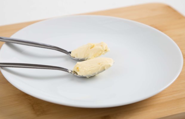 A portion of low fat spread