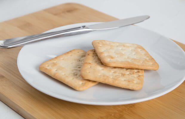 Three crackers