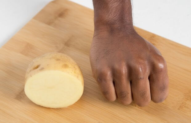 One portion of baking potato