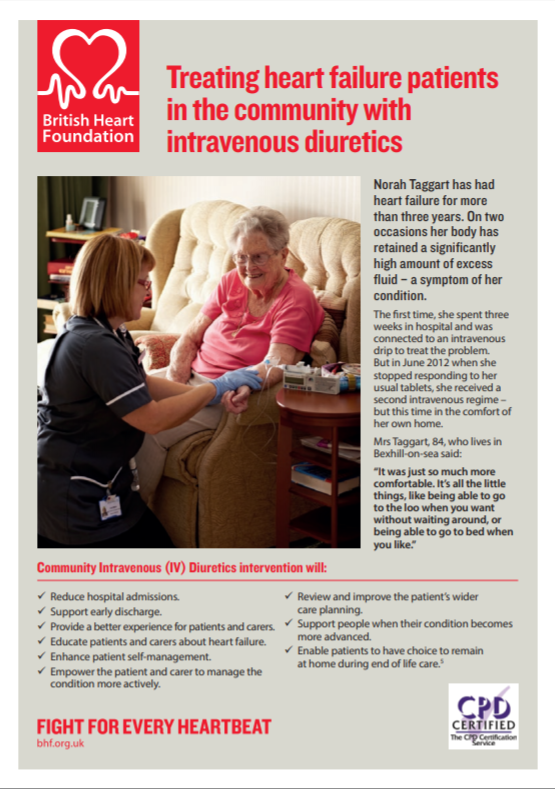 Intravenous diuretics in the community BHF