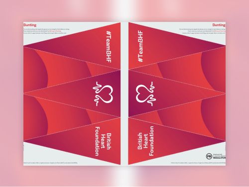 bunting-template-image