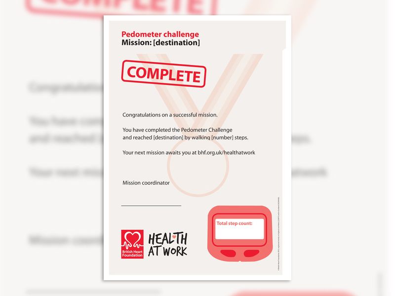 health-at-work-pedometer-challenge-certificate