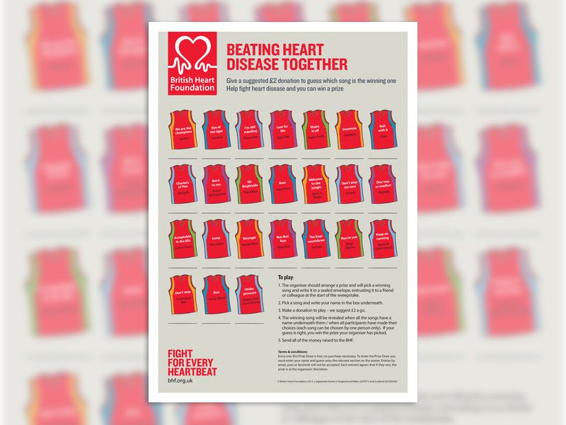 heartrunnersprizedrawpostersongs