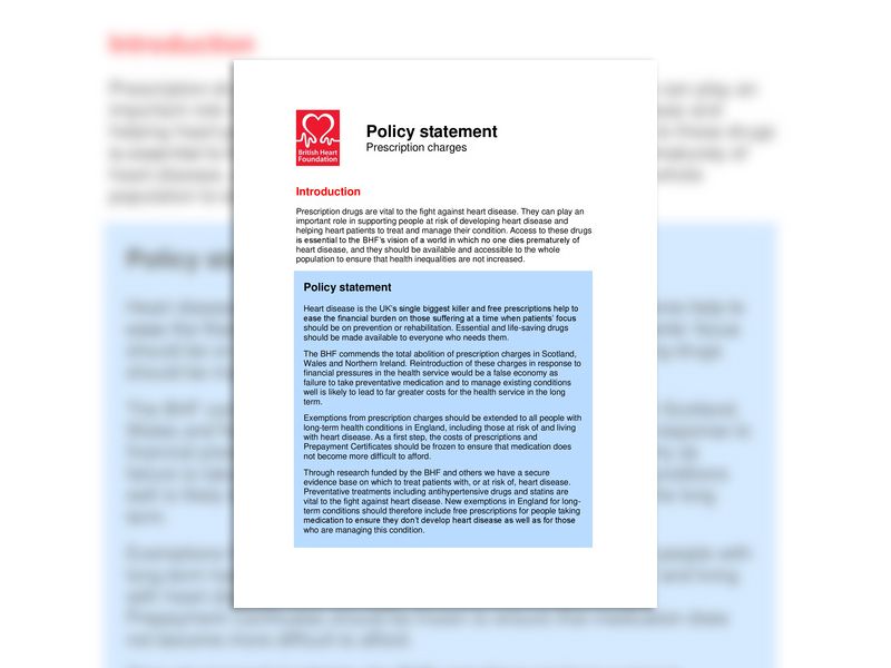 prescription-charges-our-policy