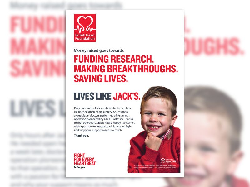 where_your_money_goes_poster_british_heart_foundation_fundraising