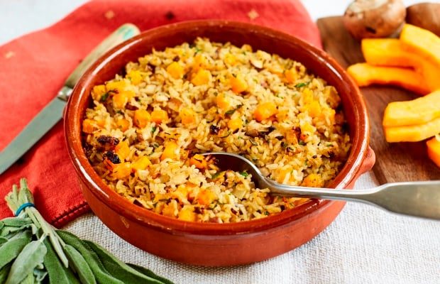 Brown rice sage and onion stuffing
