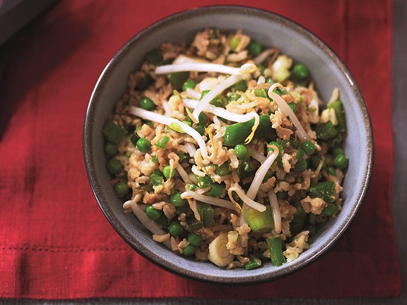 Easy egg-fried rice