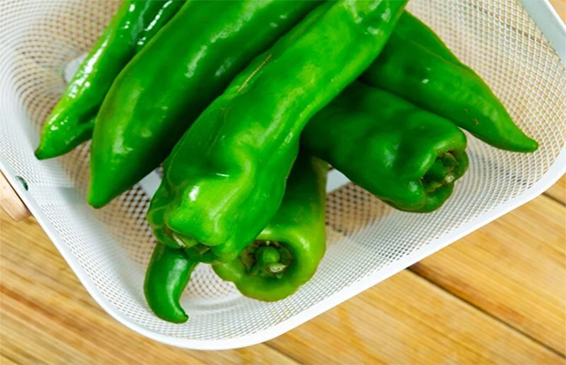 Green peppers