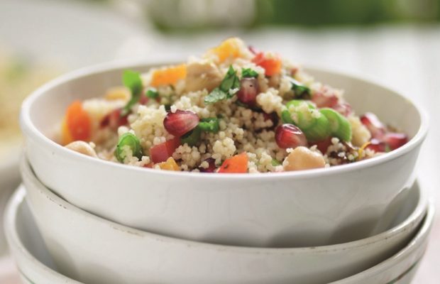 Jewelled couscous salad