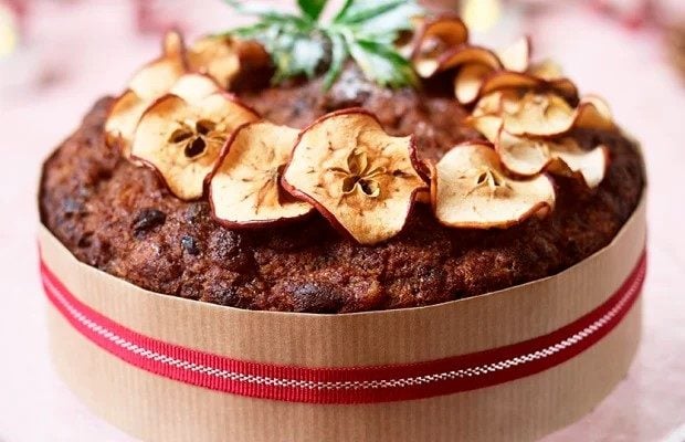 Low fat Christmas cake