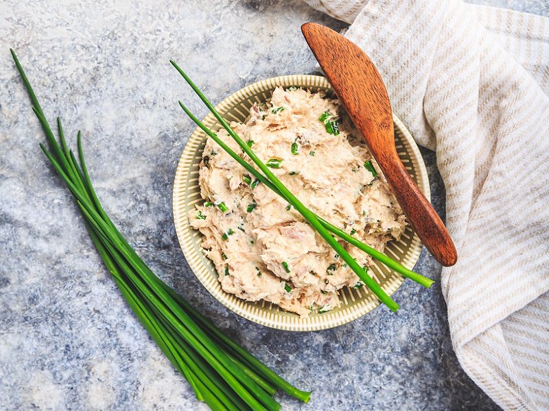Mackerel pate with horseradish