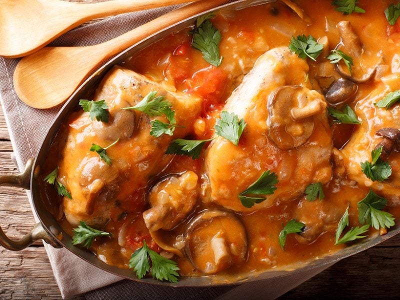 Mediterranean-style chicken casserole - British Heart Foundation