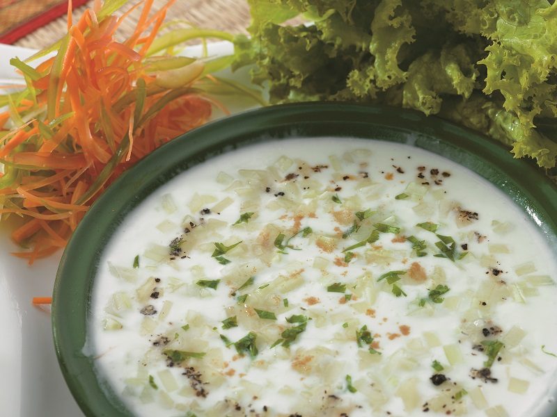 Guava Raitha Raitha with cucumber (kheera) - Heart Matters magazine - BHF