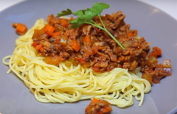 Spaghetti bolognese