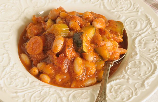 Tuscan bean and vegetable stew
