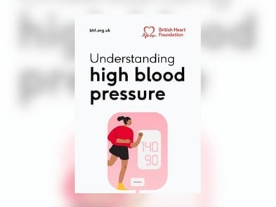 Understanding high blood pressure booklet front cover