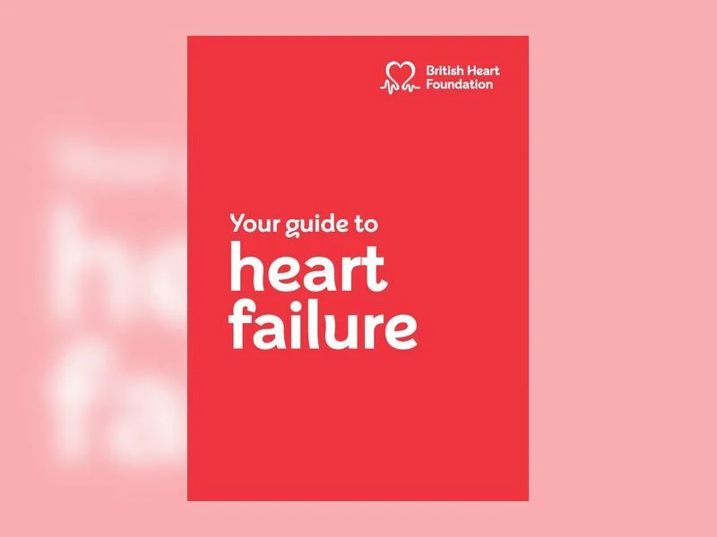 Your guide to heart failure booklet front cover