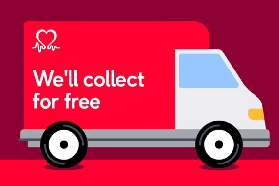 Free Collection Service Post your donations free of charge - reuse, recycle | British Heart ...
