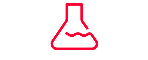 Icon of laboratory flask