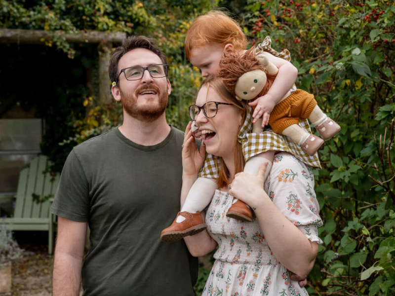 We keep families like Krystella, Lee and their daughter Martha's together.