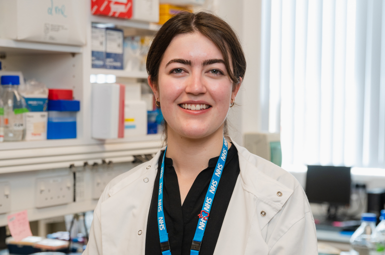 PhD student Rosie Kirk