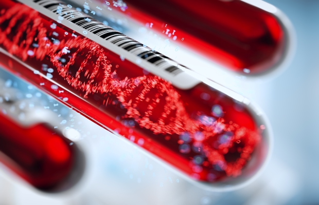 test tubes of blood