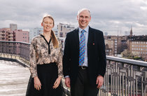 Becks Breslin and Dr David Adlam