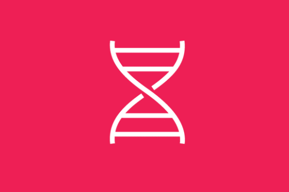 Icon of a DNA helix