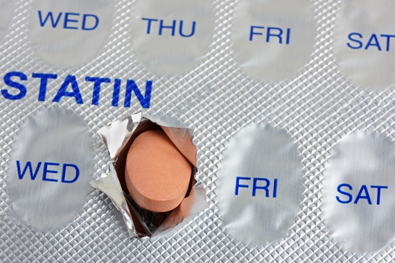 Statins in a blister pack