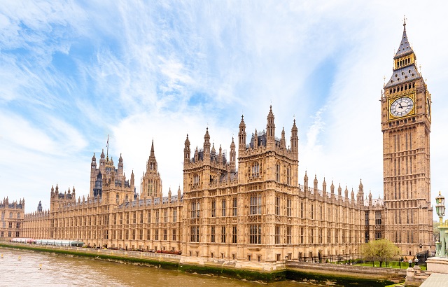 Houses of Parliament at night