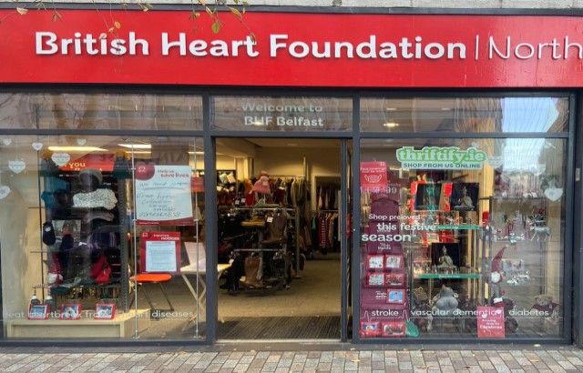 BHF Belfast Shop